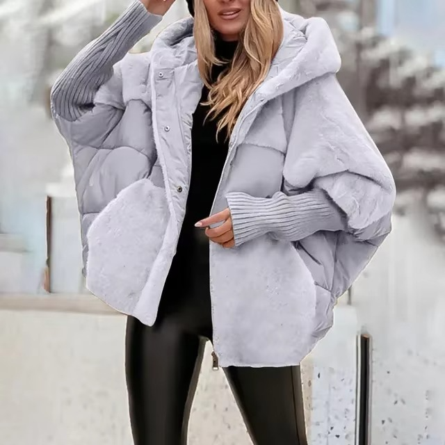 Berg-Feldt | Jacke Damen Gefüttert mit Kapuze, Lässige Passform