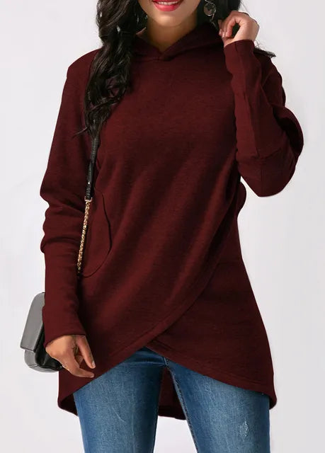Berg-Feldt | Eleganter Pullover mit asymmetrischem Schnitt