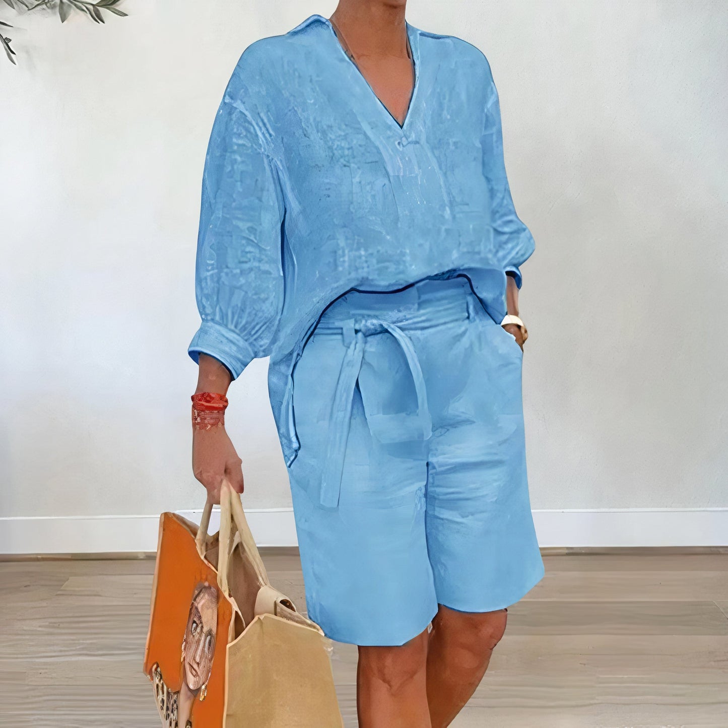 Ensemble short et blouse Priska