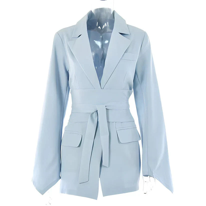 Blazer Avelena ceinturé – élégant
