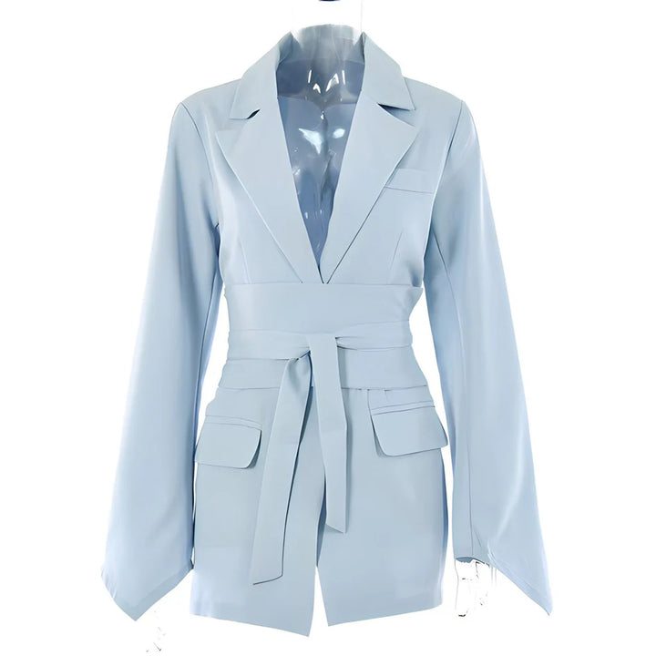 Berg-Feldt | Gürtel-Blazer – Elegante Struktur & Vielseitiger Stil