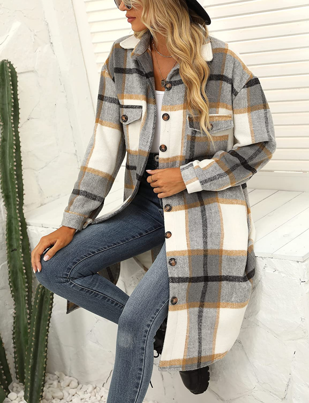 Berg-Feldt | Veste en laine - Longue et tendance