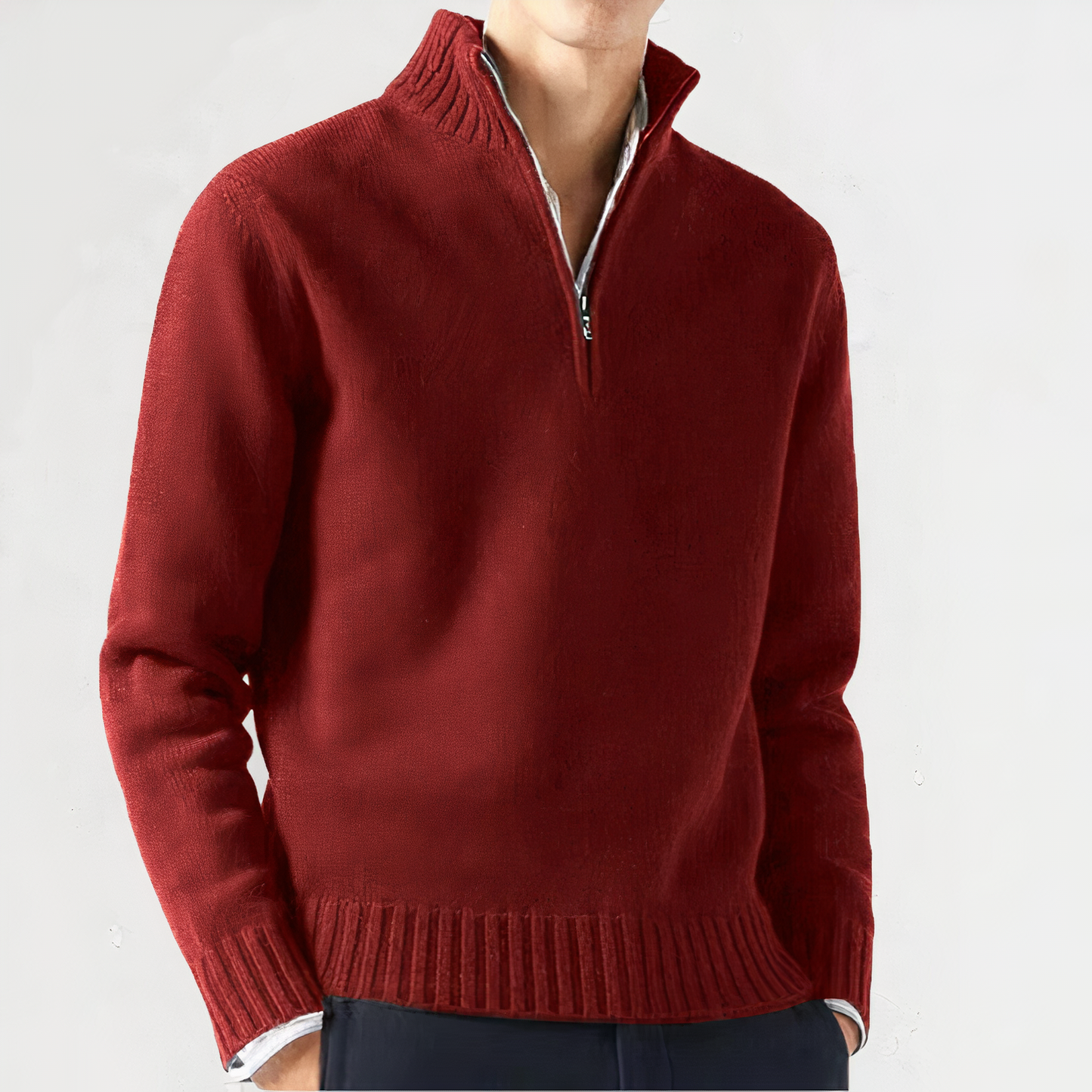 Polaire quart de zip Wilbur
