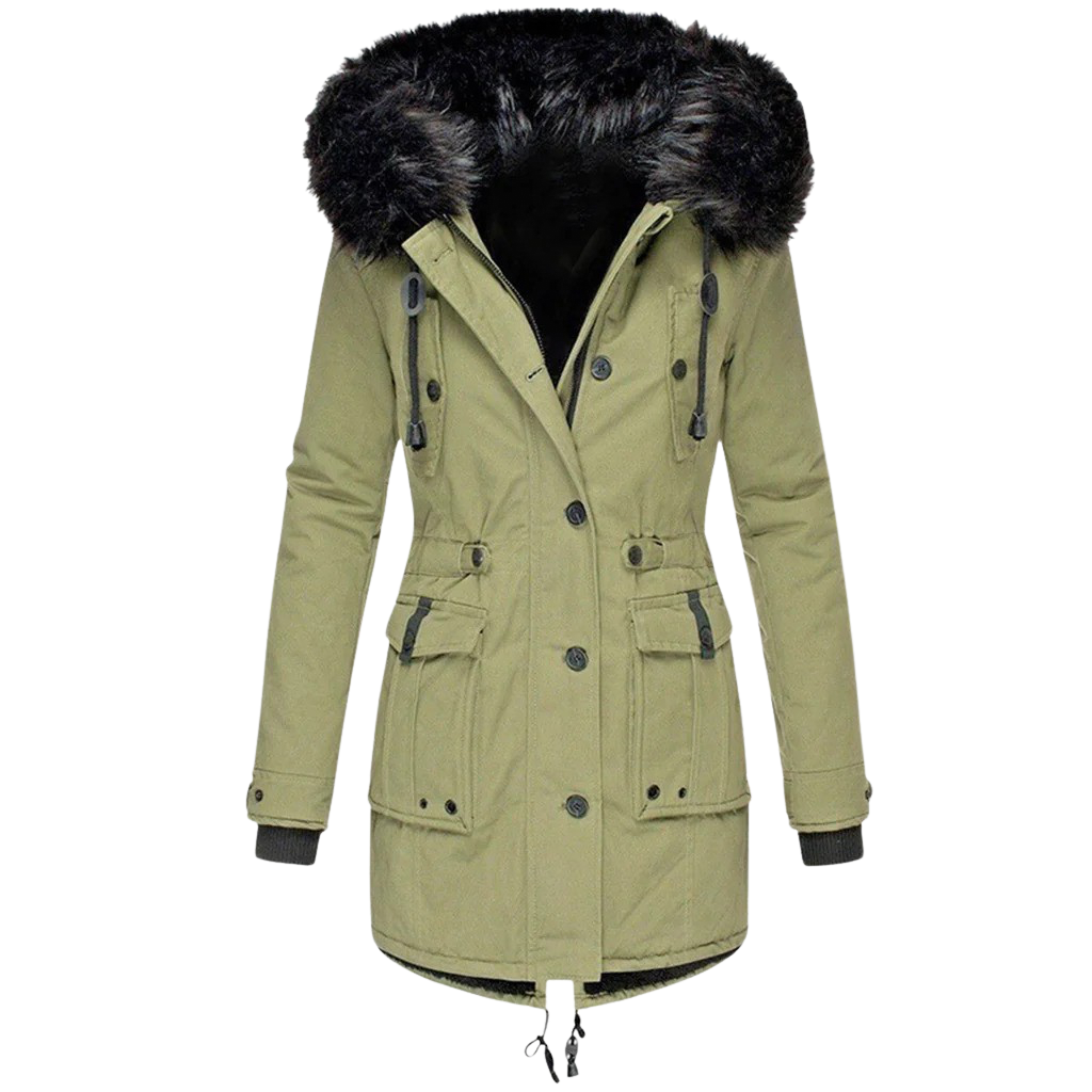 Berg-Feldt | Manteau d'hiver à manches longues - avec capuche