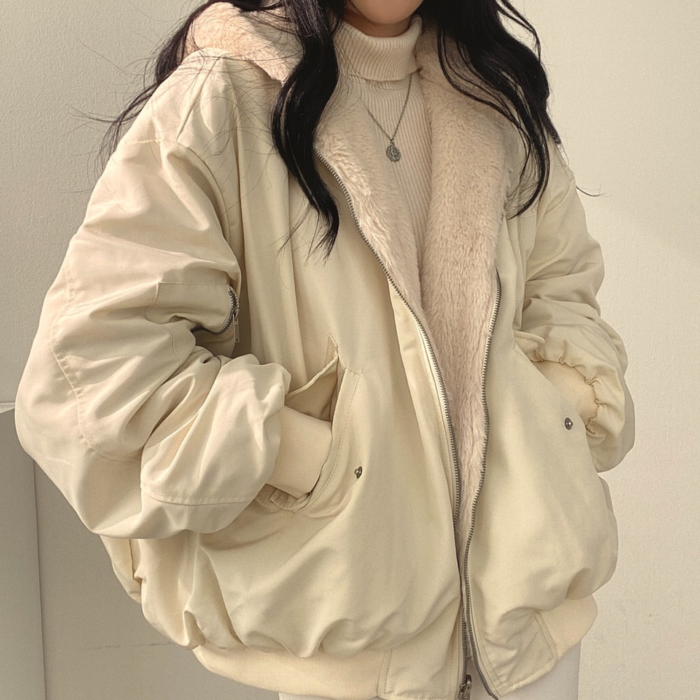 Berg-Feldt | Einfacher und lässiger Baumwollmantel für Damen