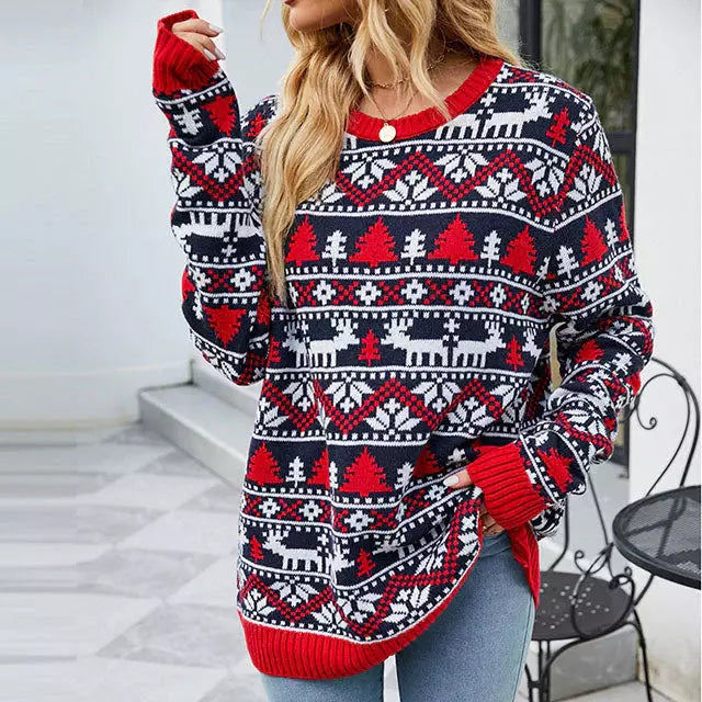 Berg-Feldt | Lässiger Strickpullover mit Breitem Saum