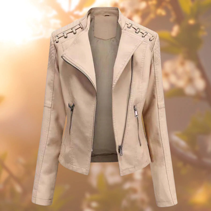 Berg-Feldt | Schwarze Biker-Lederjacke
