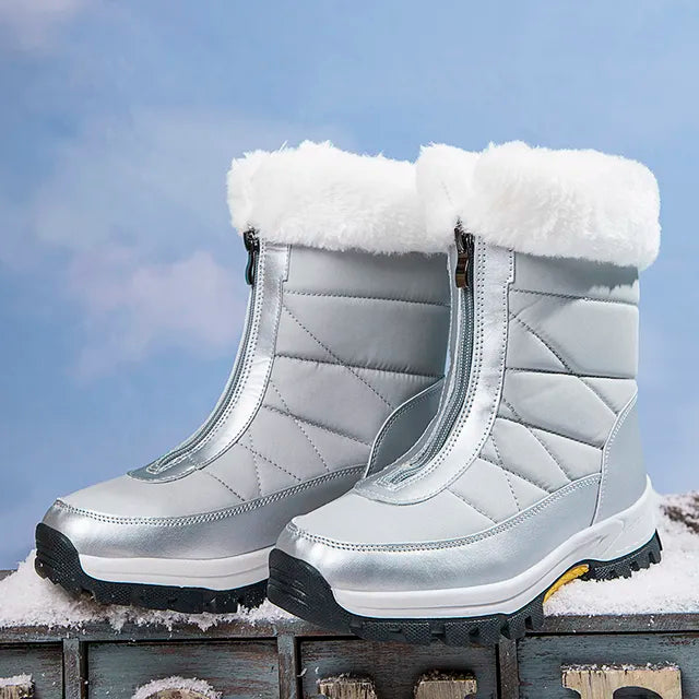 Berg-Feldt | Reißverschluss Rutschfeste Baumwollstiefel