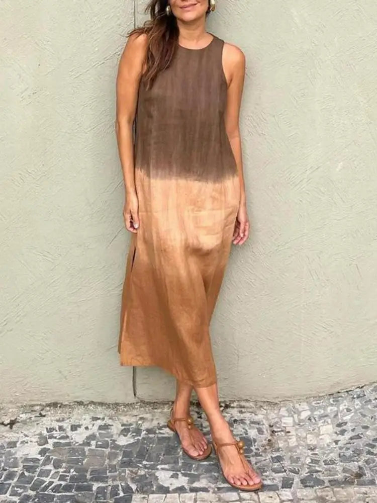 Robe en coton et lin Lucile®