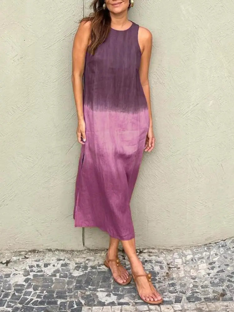 Robe en coton et lin Lucile®