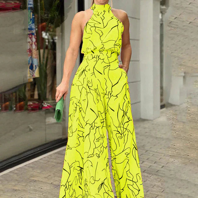 HANNAH: Elegantes ärmelloses Jumpsuit