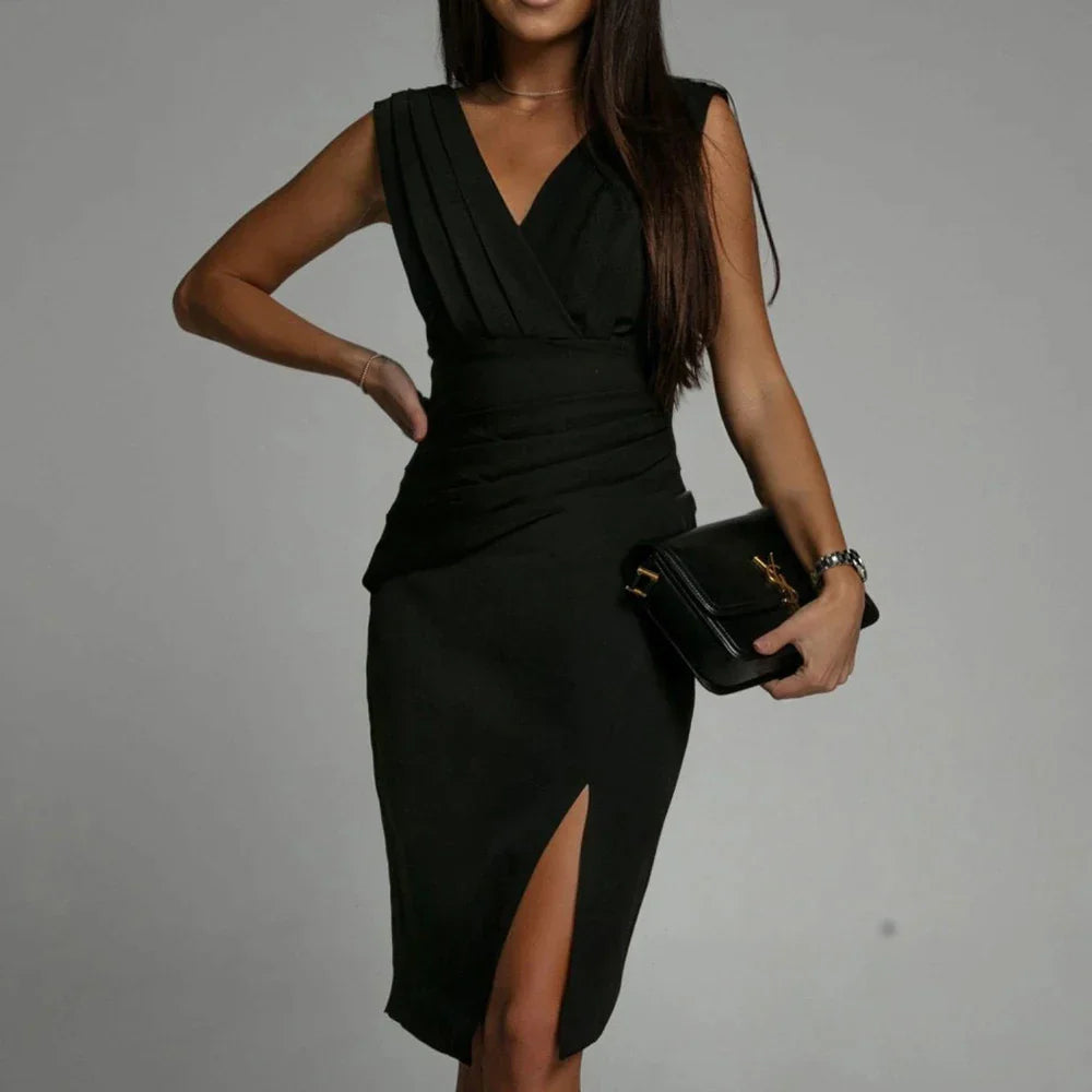 Élégante robe midi Velma