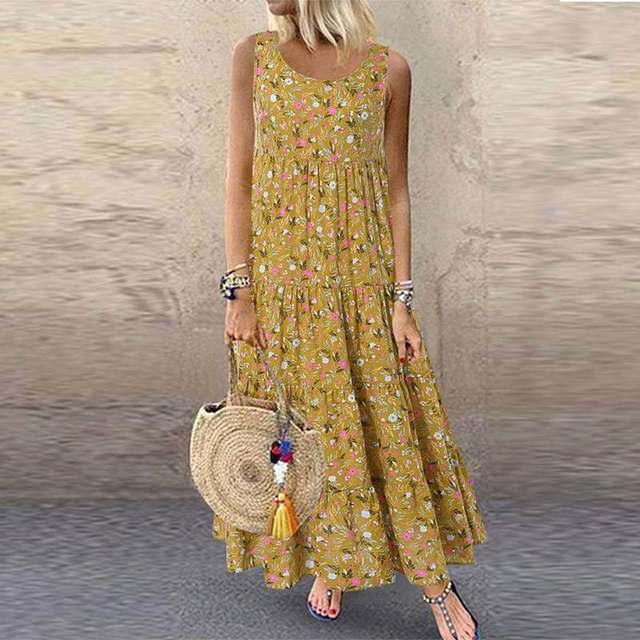 Robe à fleurs de Sarah
