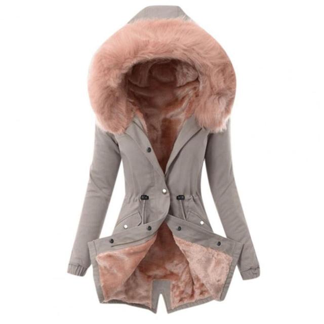 Berg-Feldt | Flauschige Fell-Jacke