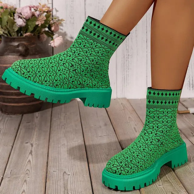 Berg-Feldt | Klobige Stiefeletten für Damen
