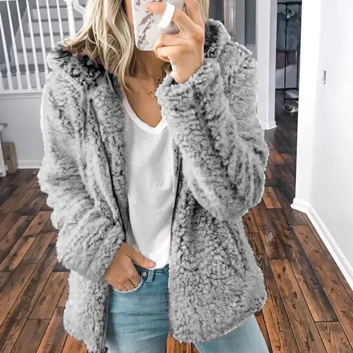 Berg-Feldt | Flauschige Winter Jacke Warm