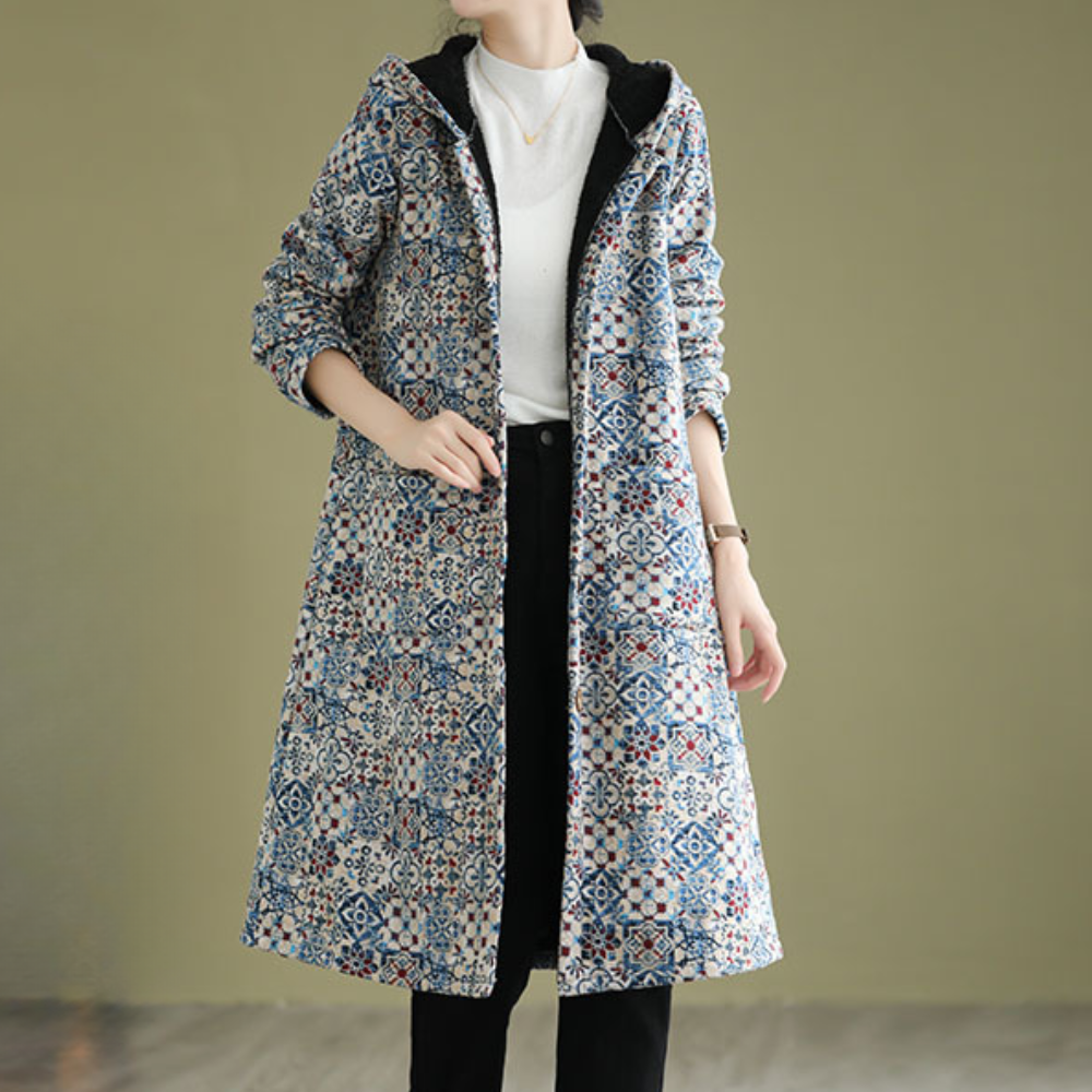 Berg-Feldt | Elegante Winterjacke mit Kapuze für Damen