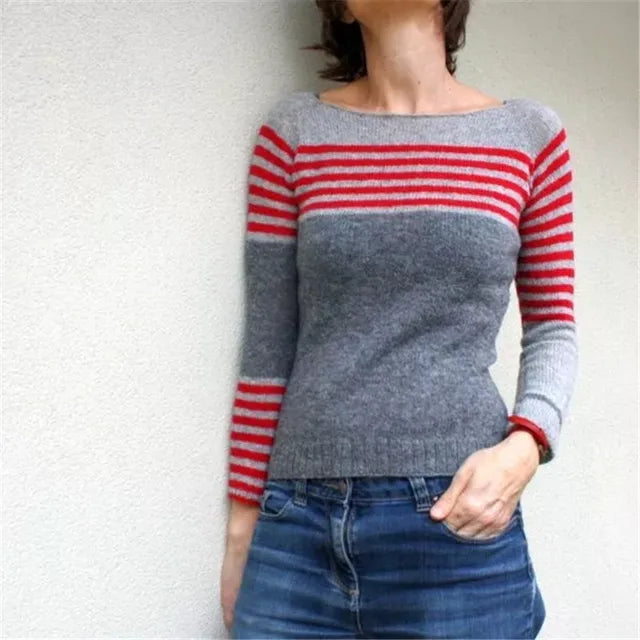 Berg-Feldt | Rundhals Pullover Aus Twill