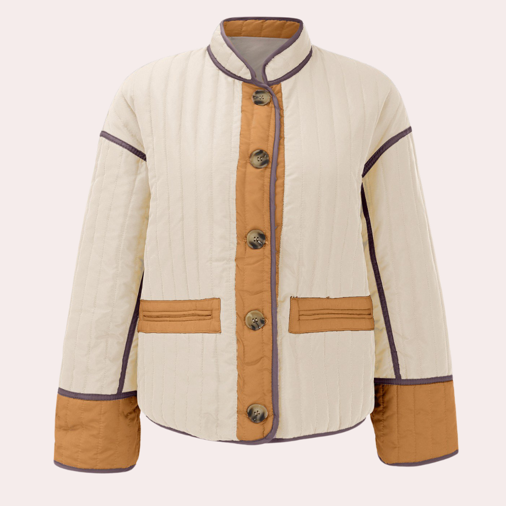 Berg-Feldt | Elegante Texturierte Herbstjacke für Damen