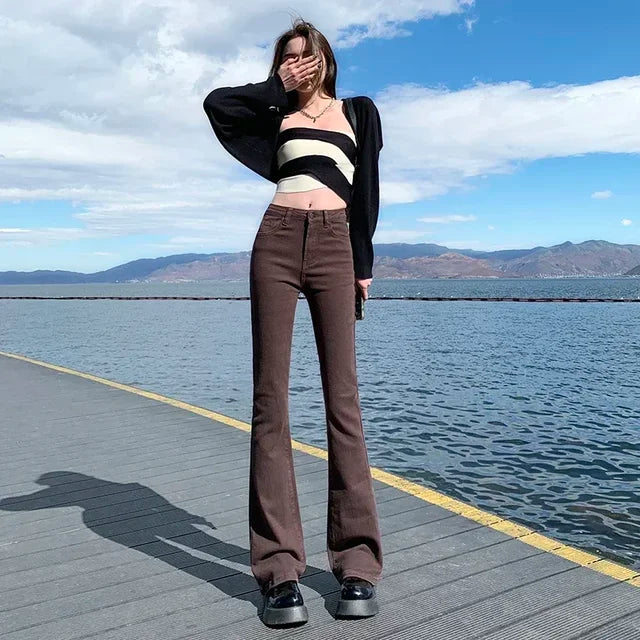 Berg-Feldt | Pantalon Confortable En Jean Doux Pour Femmes
