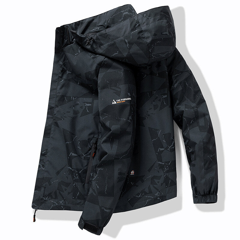 Berg-Feldt | wasserdichte winddichte Jacke für Herren