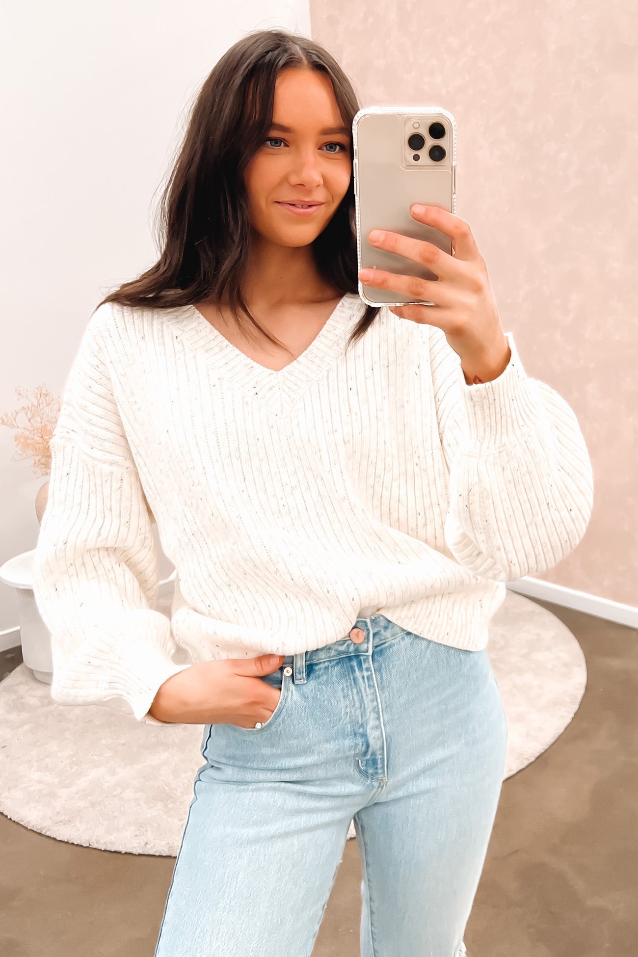 Berg-Feldt | V - Ausschnitt Strickpullover