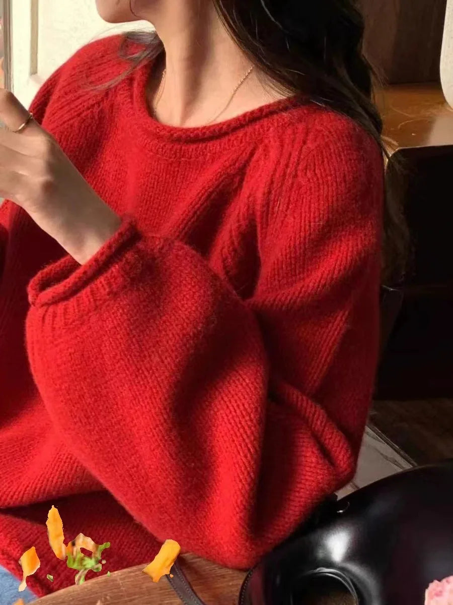 Berg-Feldt | Übergroßer Strickpullover für lässigen Komfort