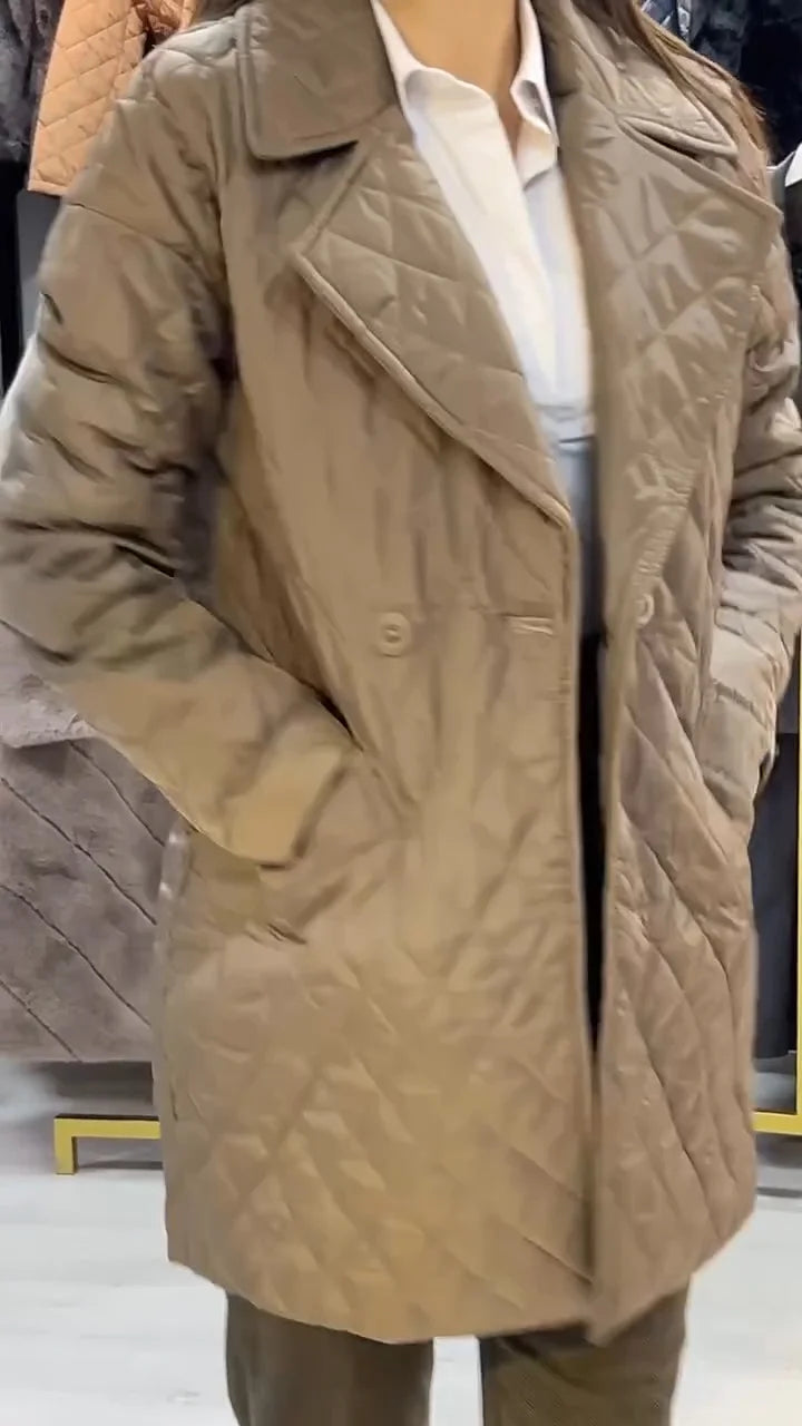 Berg-Feldt | Damen-Baumwolljacke mit Revers
