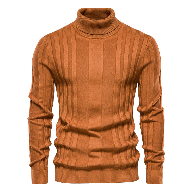Chandail pour homme à col roulé élégant
