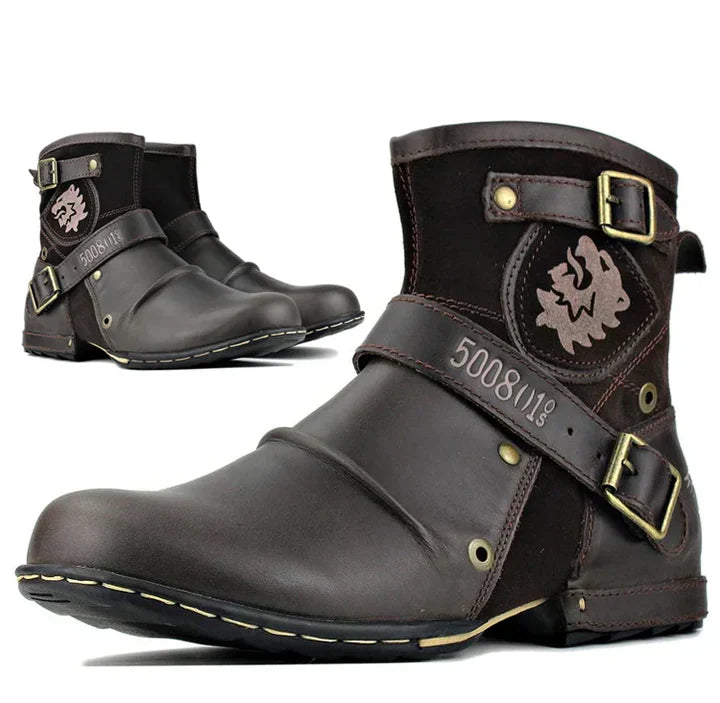Berg-Feldt | Herrenstiefel mit Robuster Sohle