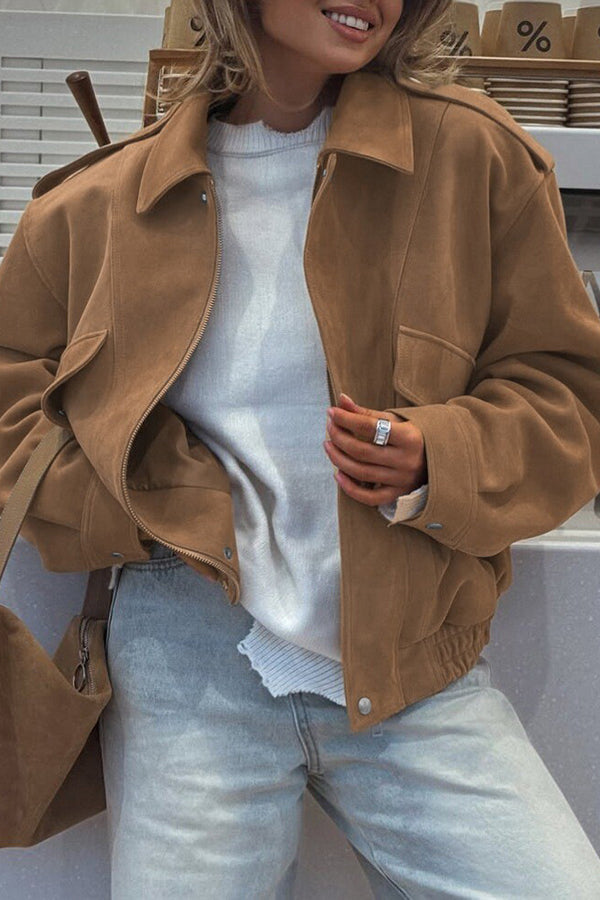 Berg-Feldt | Freizeitjacke mit Reißverschluss und Langen Ärmeln