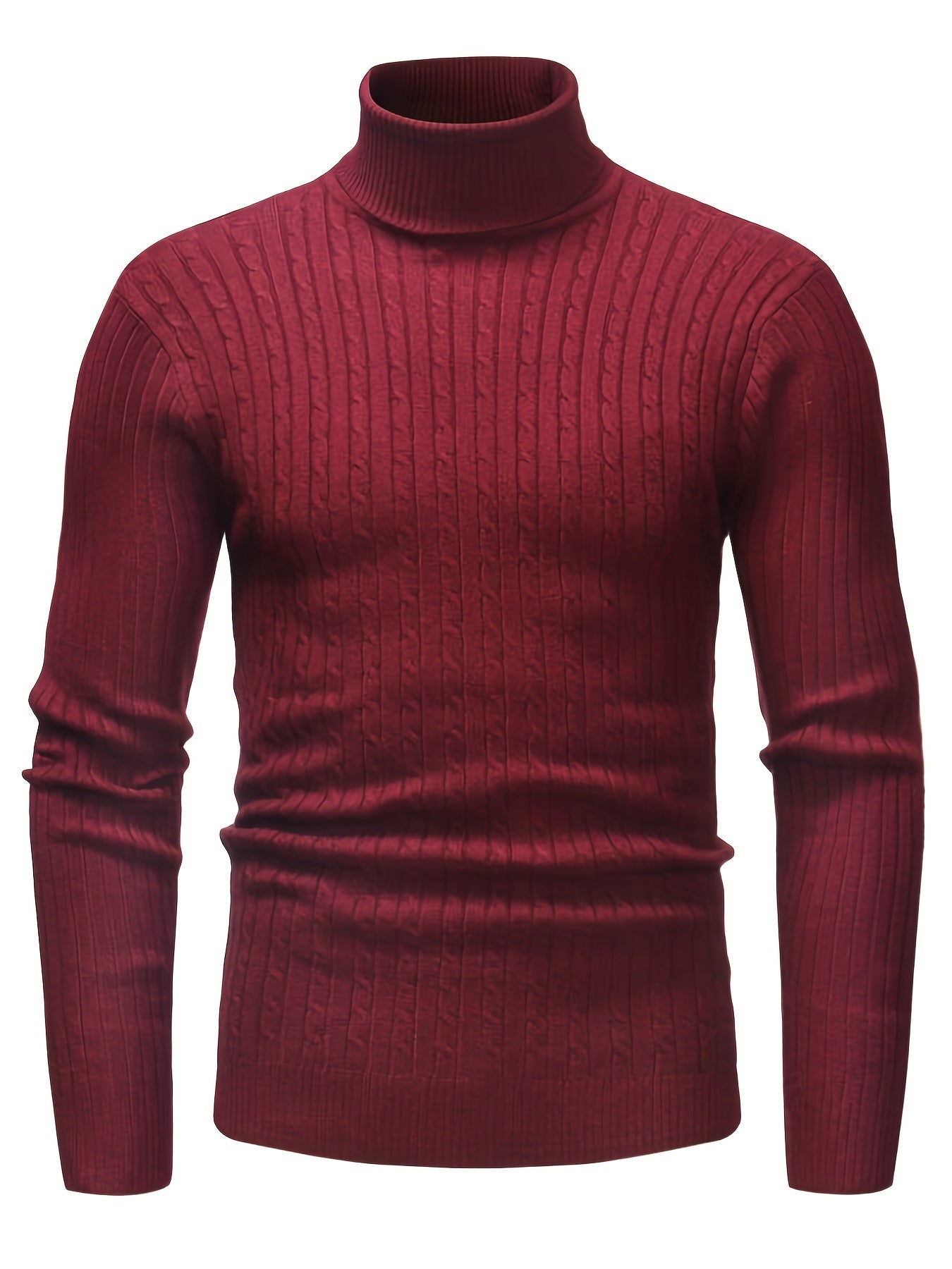 Berg-Feldt | Kabelstrick Rollkragenpullover Weich und Warm Perfekt für Herbst und Winter