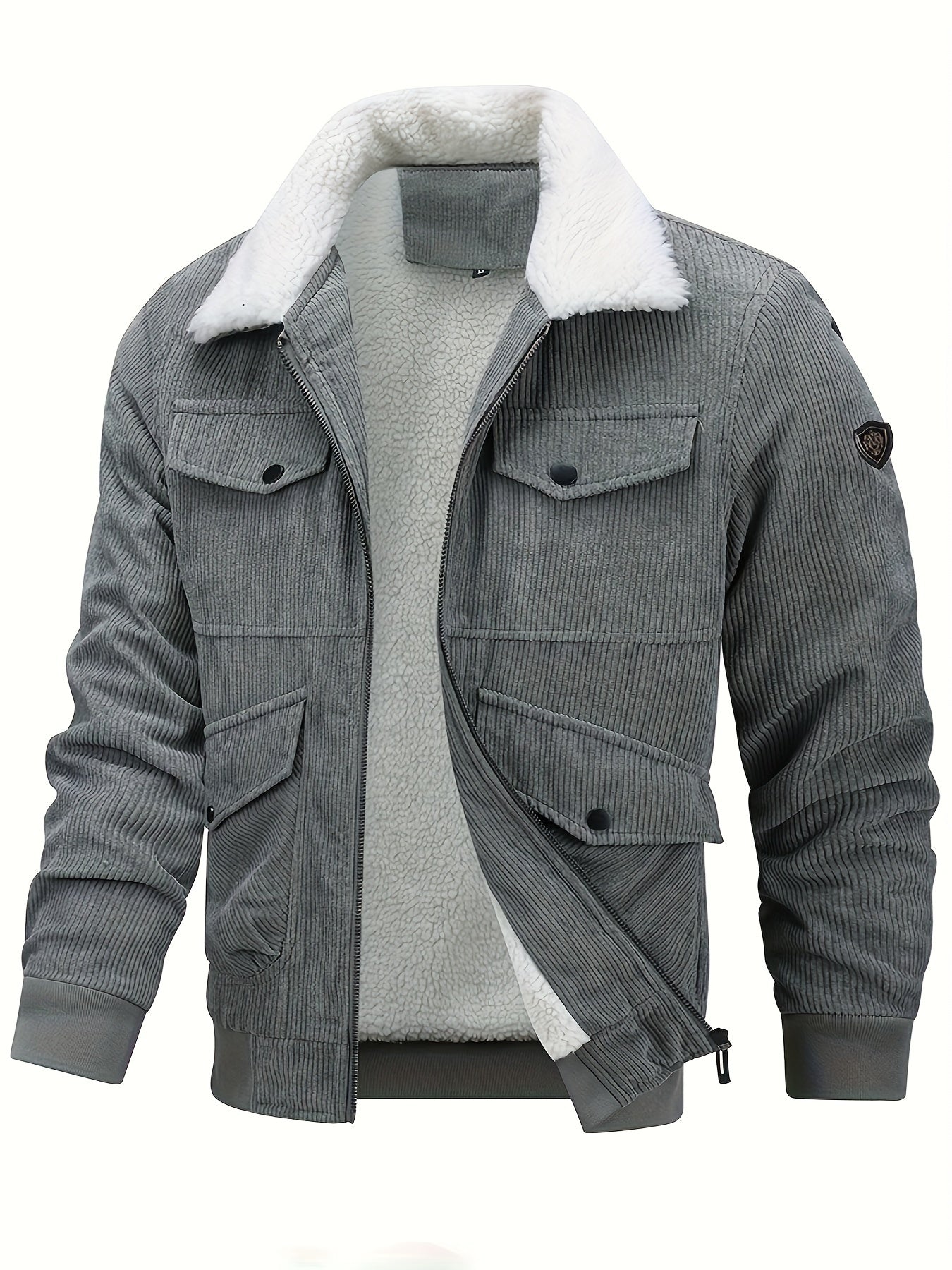 Berg-Feldt | Veste chaude en velours côtelé avec doublure polaire Cordura et polyester Robuste et confortable