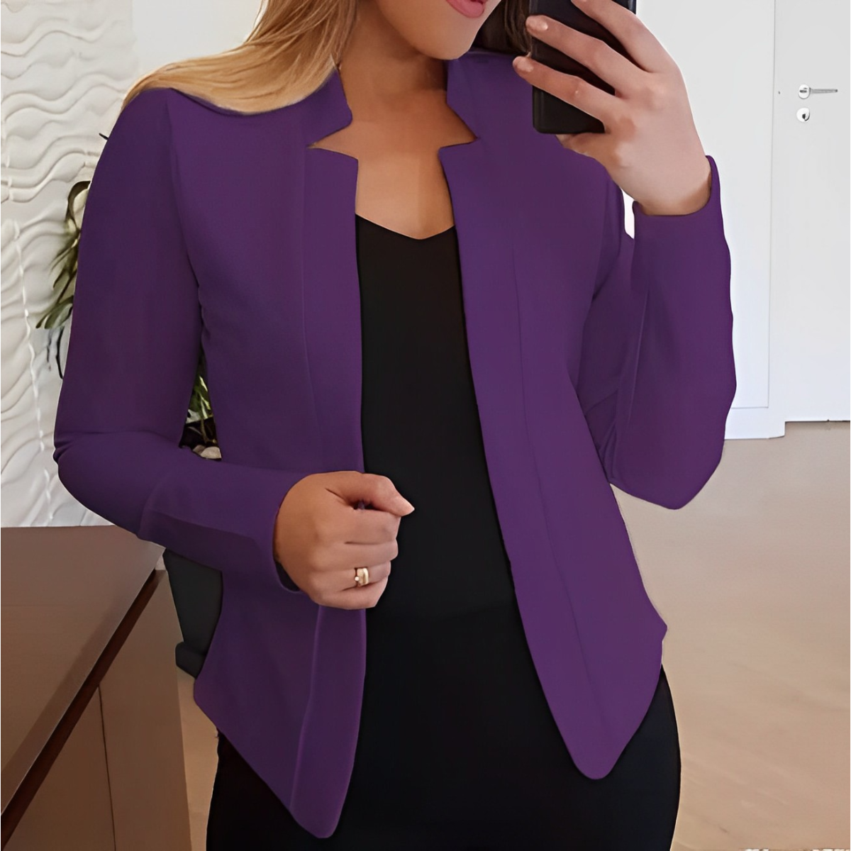 Blazer traditionnel en poil de chameau