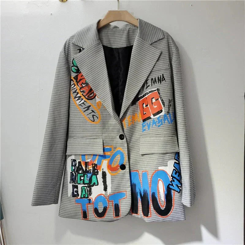 Blazer grande taille Corrine par Avelena