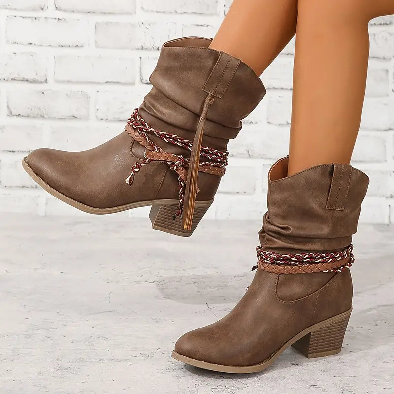 Berg-Feldt | Rustikale Charme Cowboy Stiefel