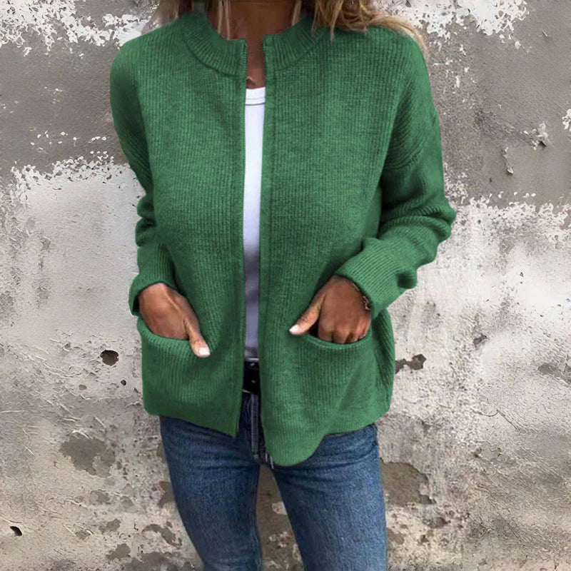JENELL Cardigan à grandes poches
