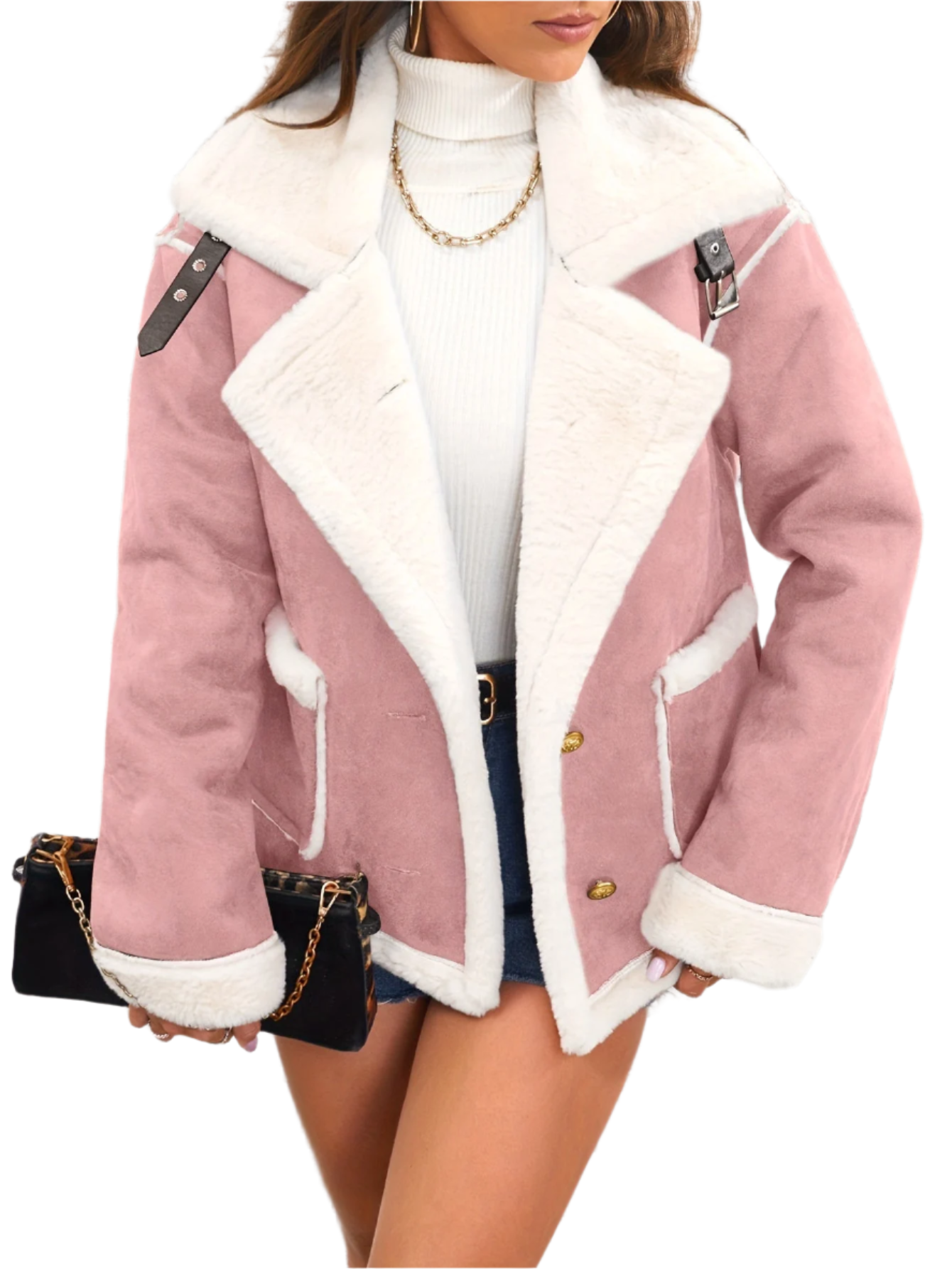Berg-Feldt | Elegante Teddy Winterjacke für Damen