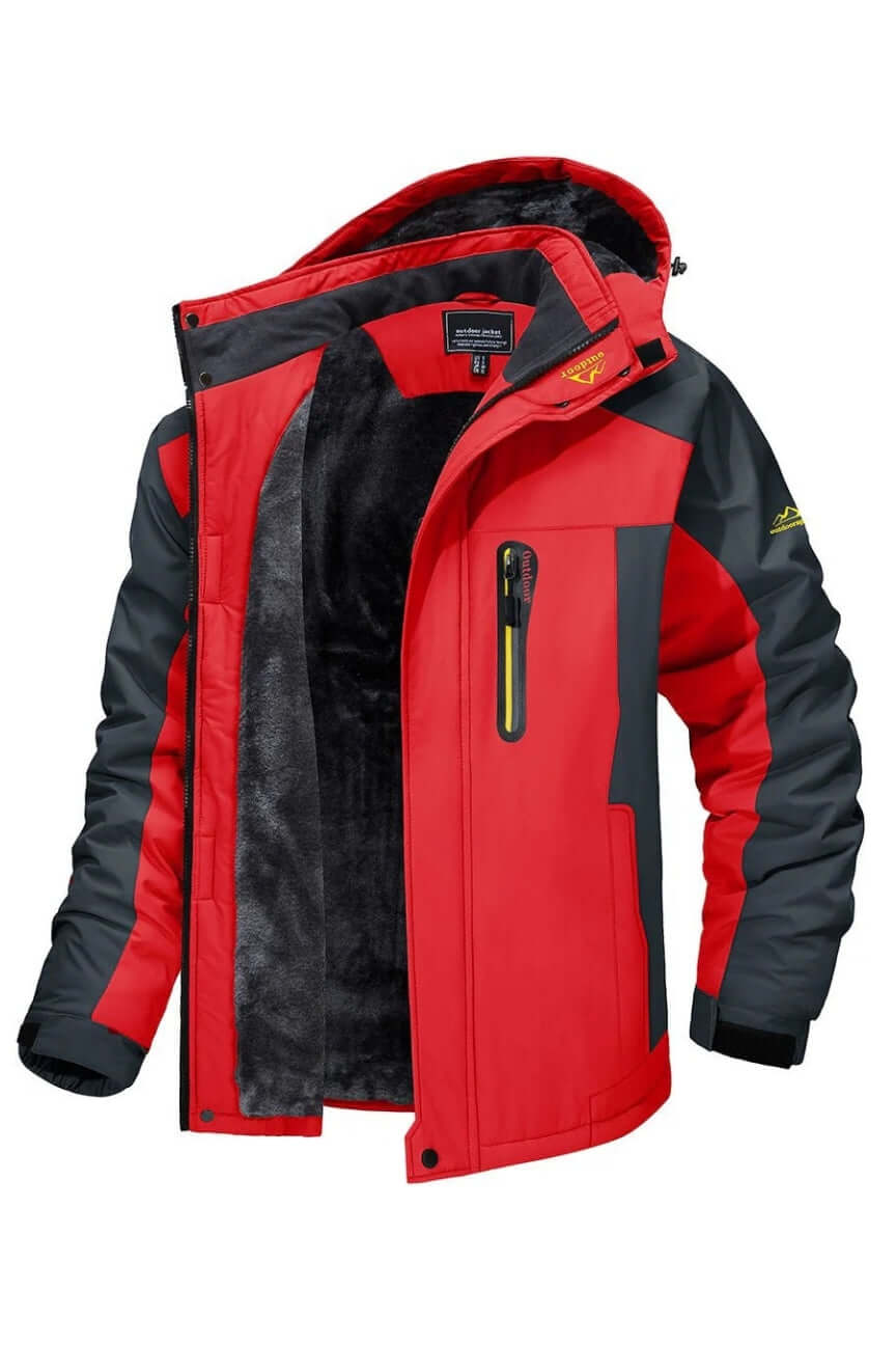 Berg-Feldt | Herren wasserdichte fleecegefütterte Winterjacke