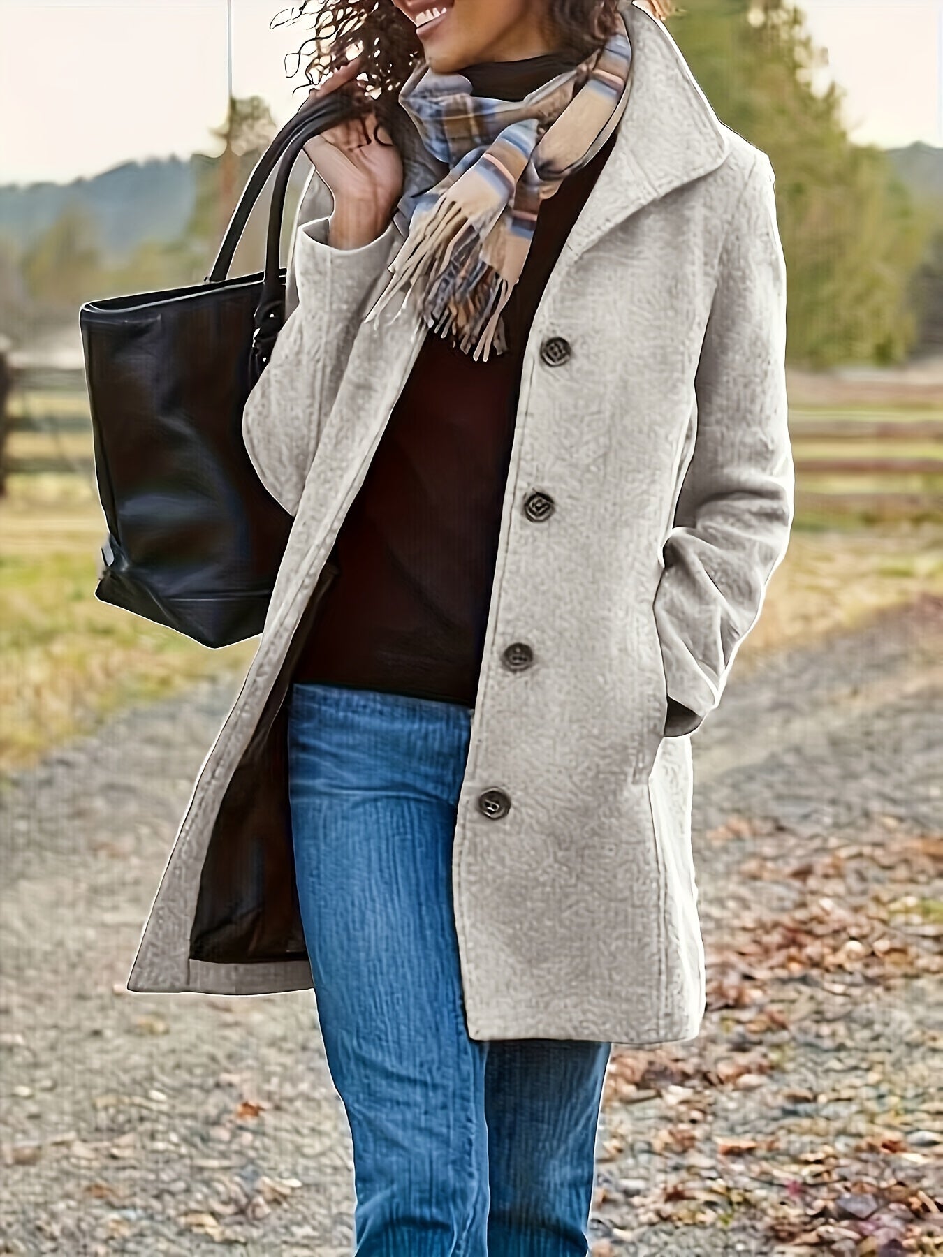 Berg-Feldt | Plüschjacke Polyester Warm und Stilvoll
