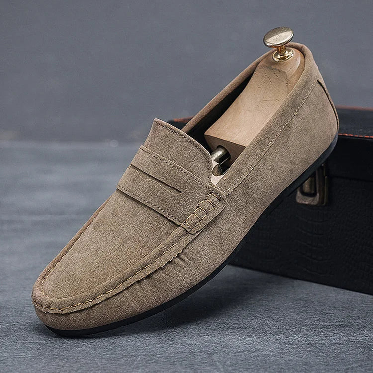 Cillian Baskets en daim
