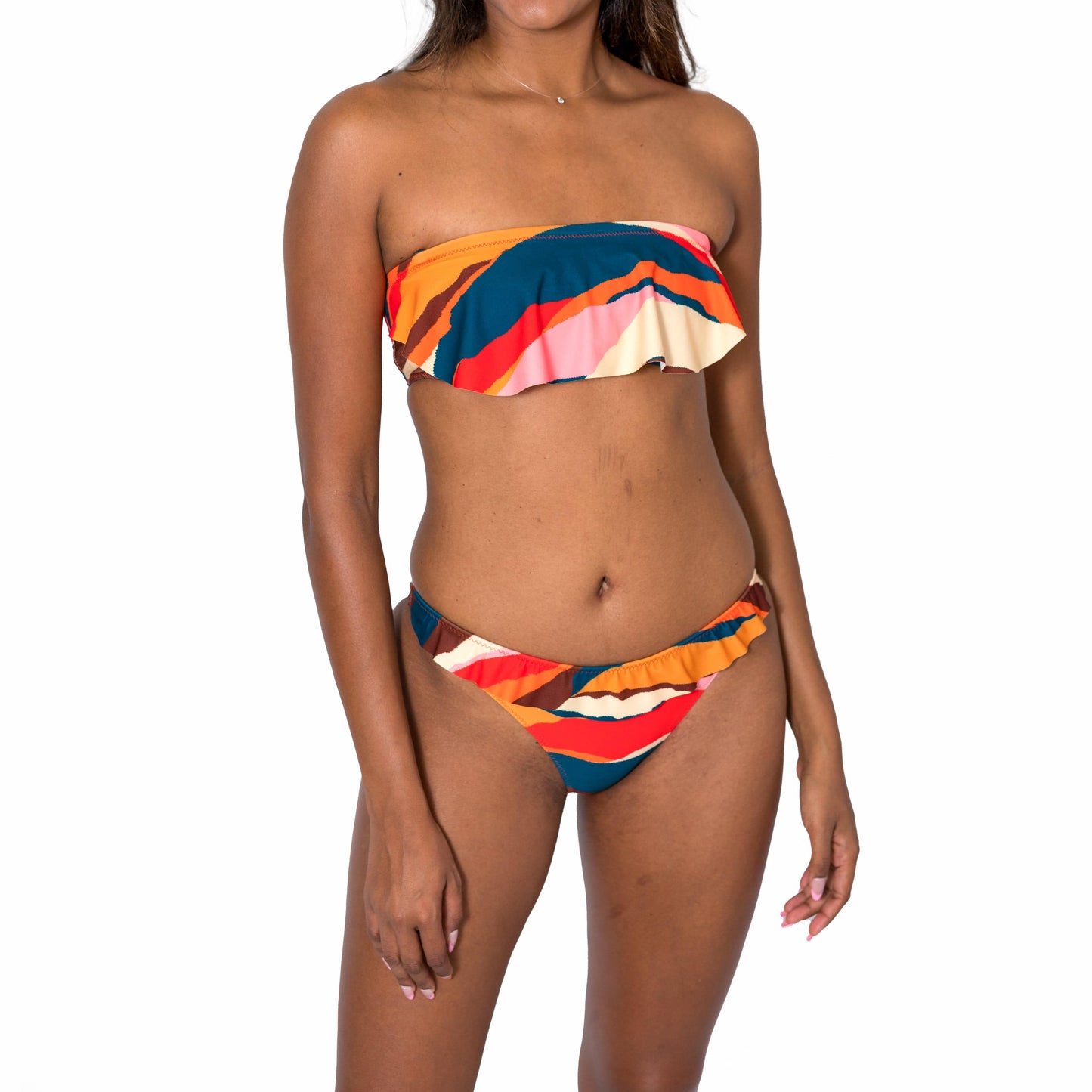 Haut bandeau avec détails volantés par Fudus