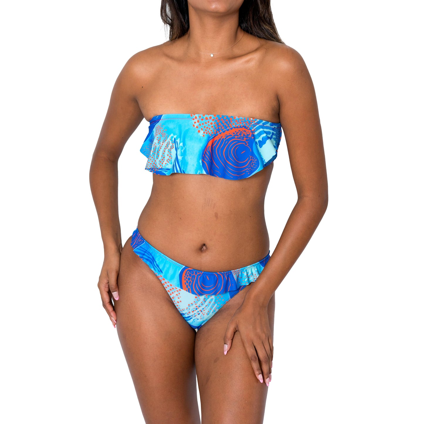 Haut bandeau avec détails volantés par Fudus