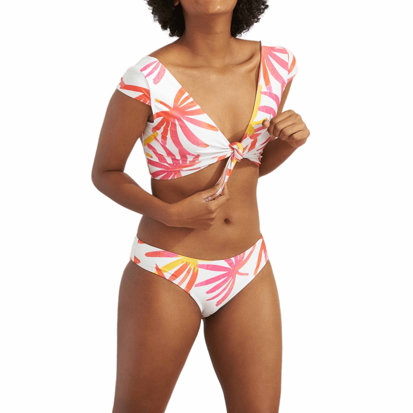 Fudus Wrap Crop Top