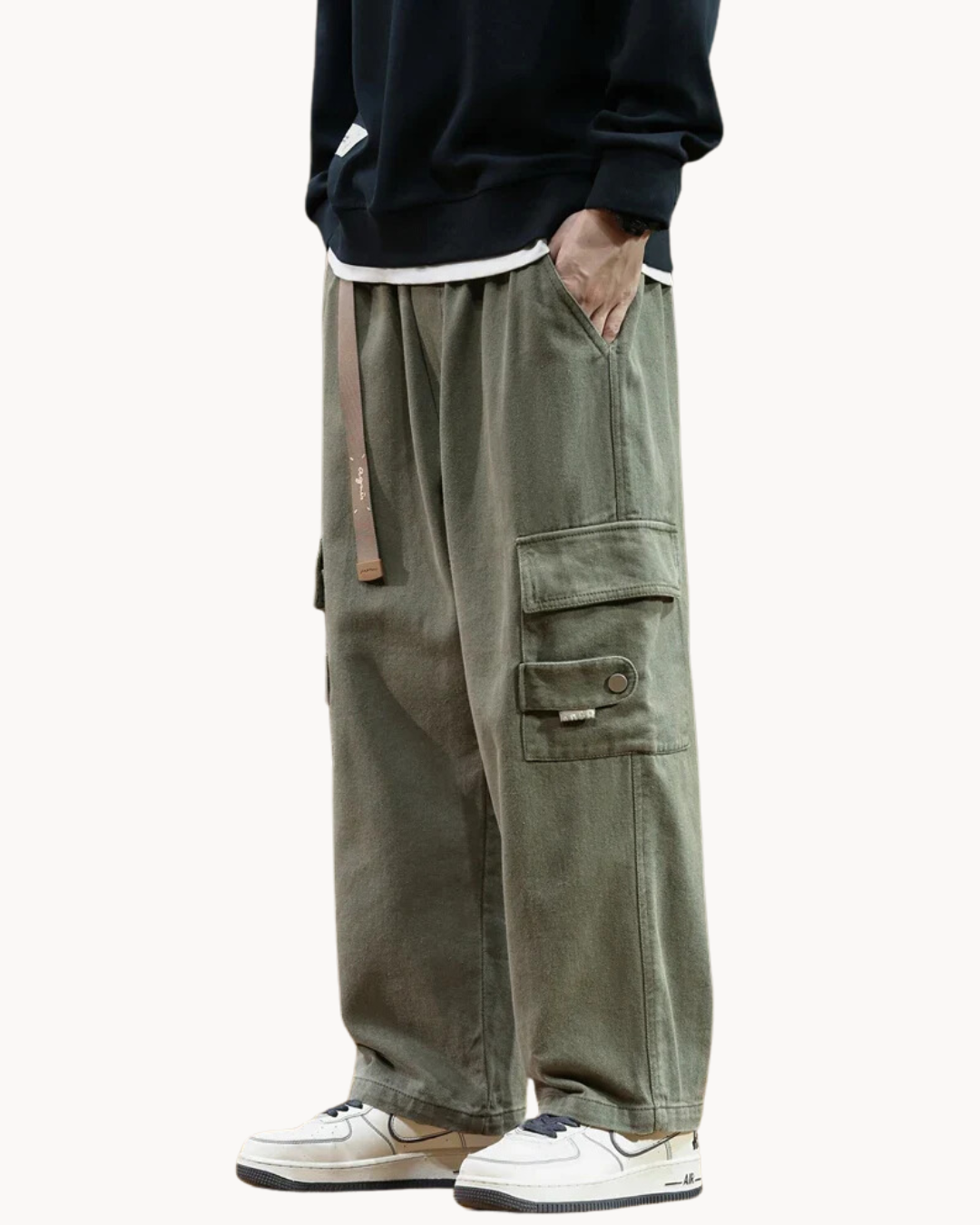 Pantalon cargo respirant pour homme pour l'été - Norino