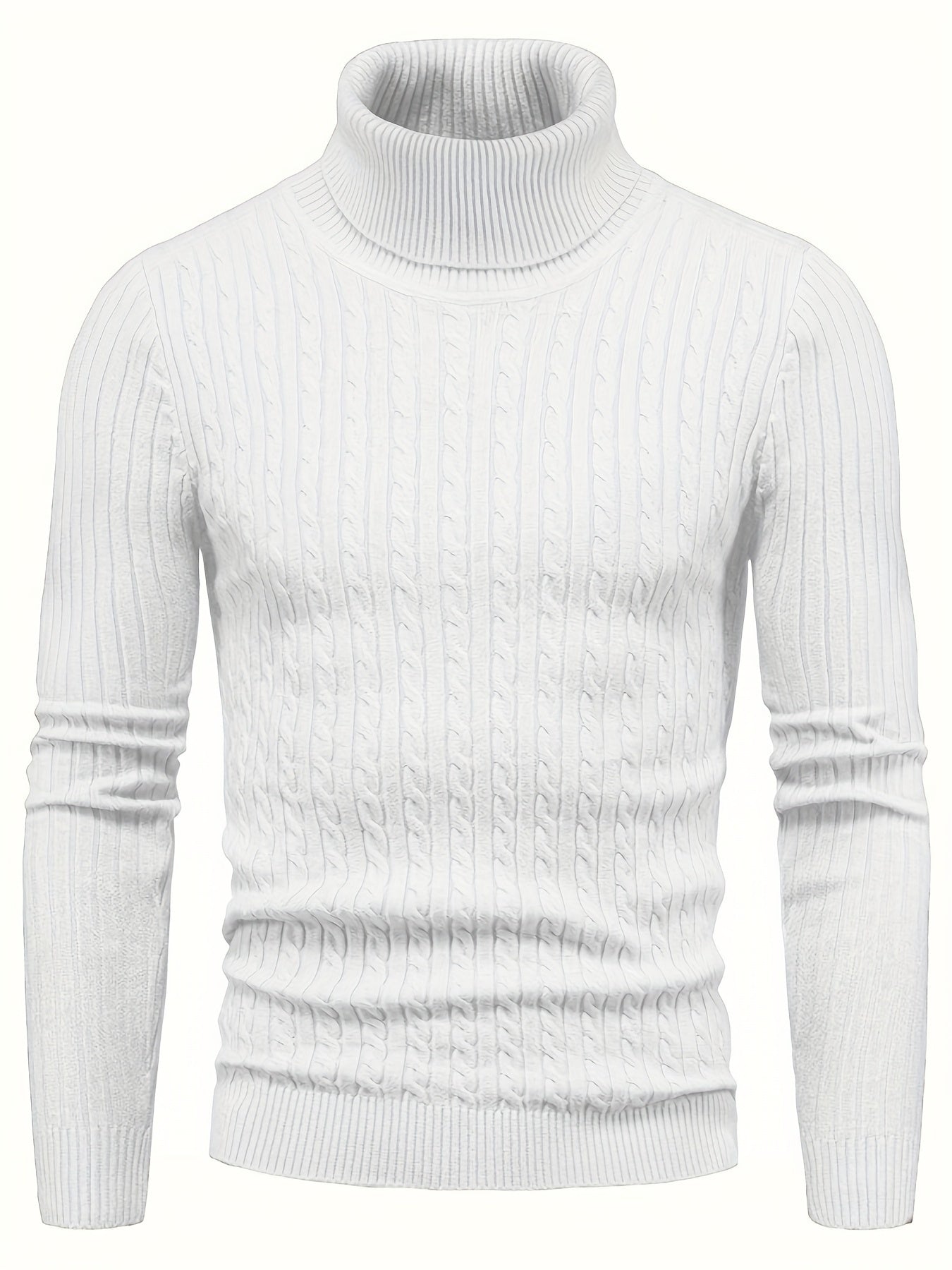 Berg-Feldt | Kabelstrick Rollkragenpullover Weich und Warm Perfekt für Herbst und Winter