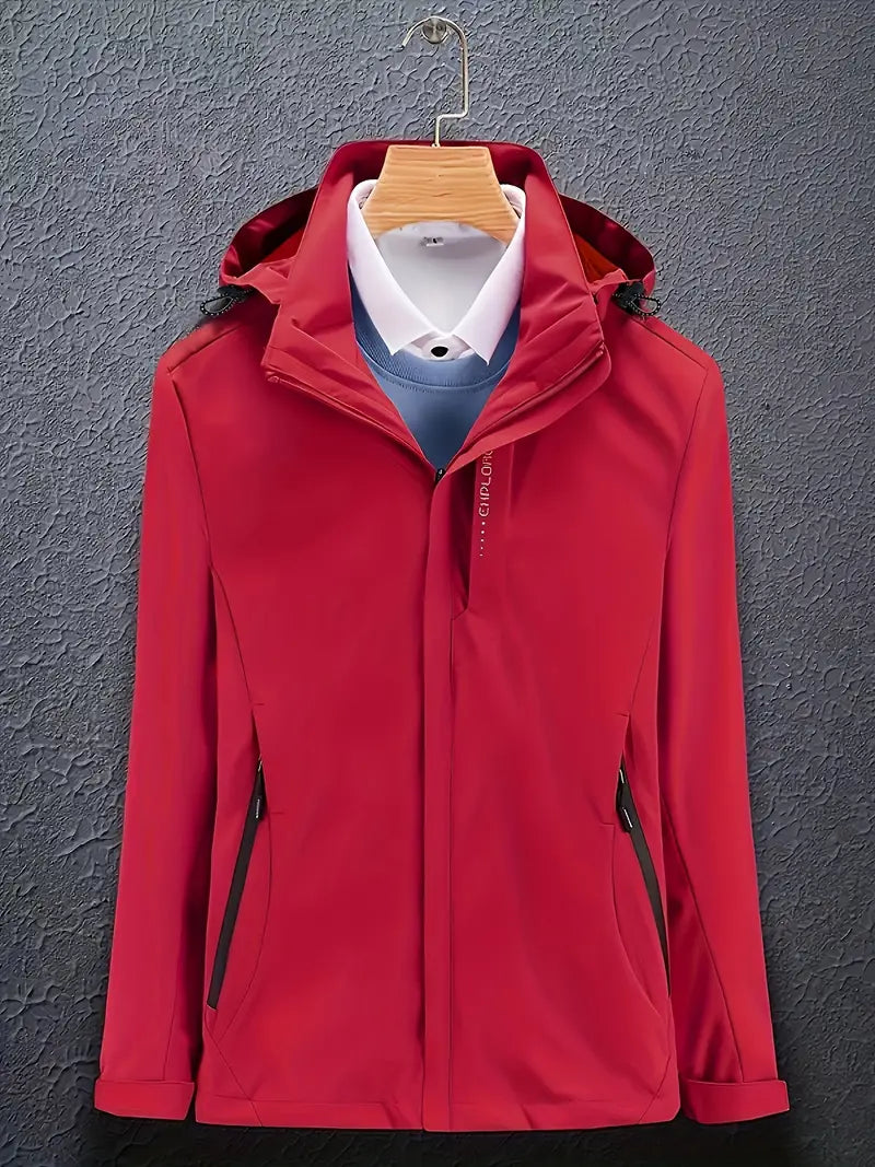 Berg-Feldt | Stylische Skijacke mit Kapuze Langarm