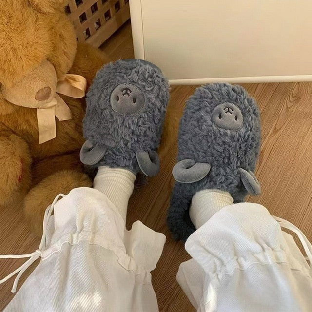 Berg-Feldt | Pantoufles confortables pour femmes avec imprimé animal