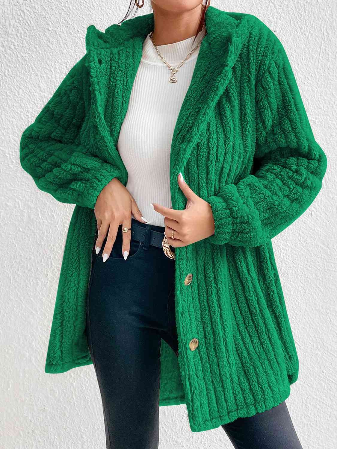 Berg-Feldt | Manteau à capuche boutonnée