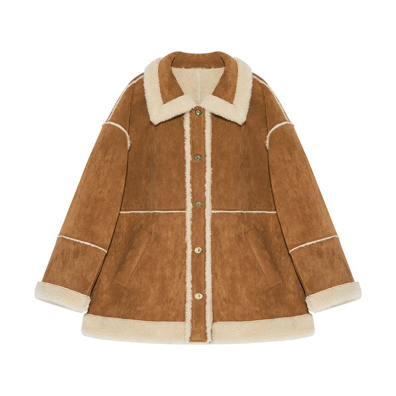 Berg-Feldt | Gemütliche Jacke mit Sherpa Futter